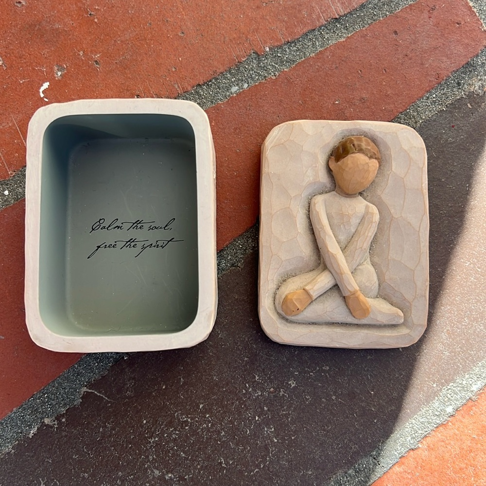 Willow Tree Sculpted Figurine Box